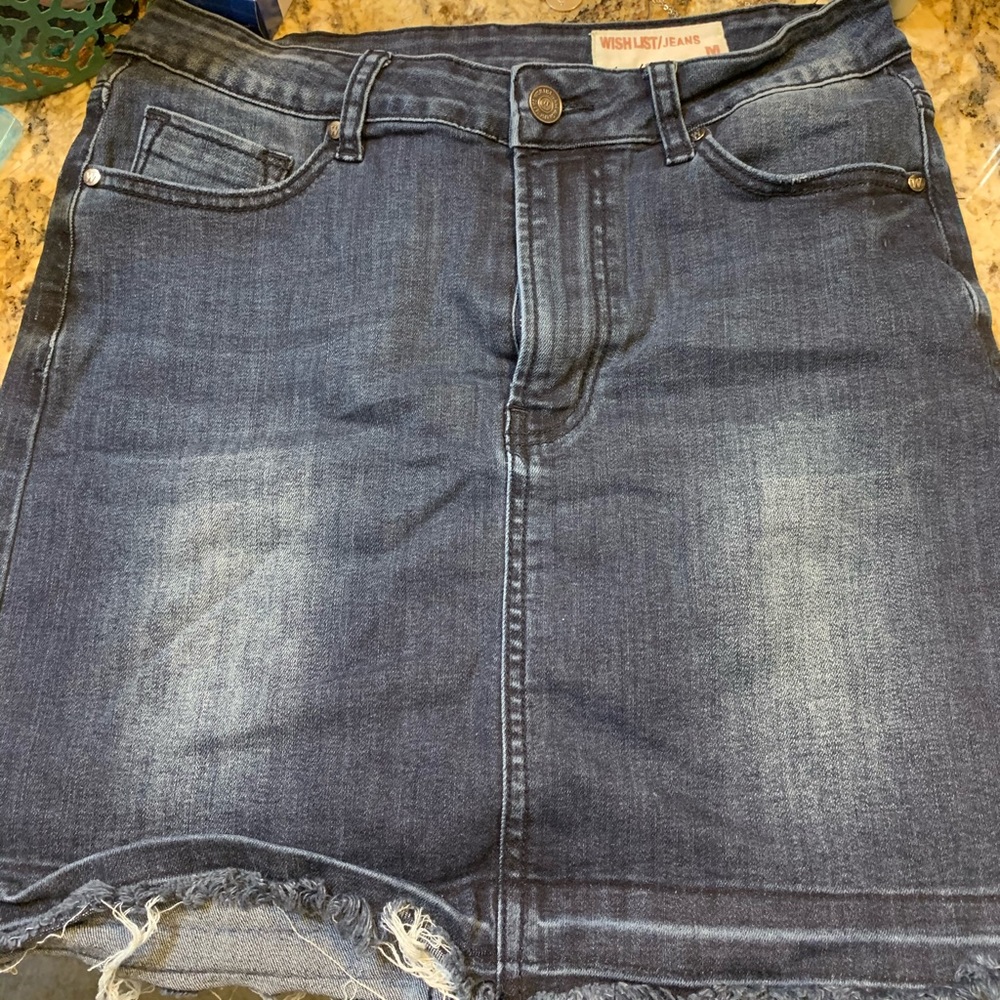 Jean skirt
